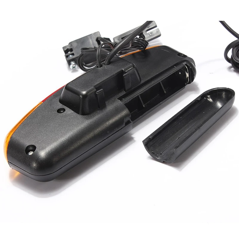 2X For Cycling Bicycle 3 In 1 Bike Turn Signal Brake Tail 7 LED Light Electric Horn |