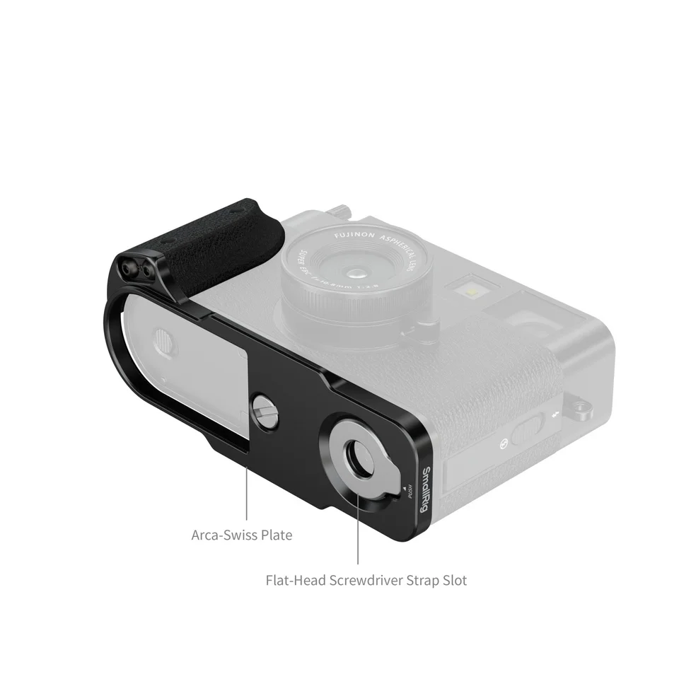 Фото SmallRig, L-образная монтажная пластина с силиконовой ручкой для X Half L Cage для FUJIFILM X Half с Arca-Swiss пластиной, 3 цвета на выбор №3