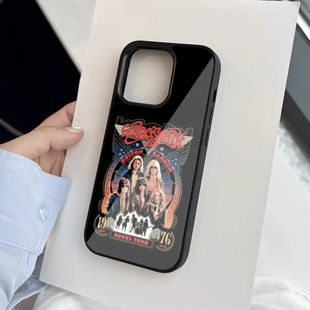 Фото Чехол для телефона Aerosmith Rock Cool для Iphone 16, 15, 14, 13, 12, 11 Pro Max Mini 8 Plus Se Xr X Xs 2020, чехол из ПК + ТПУ №5