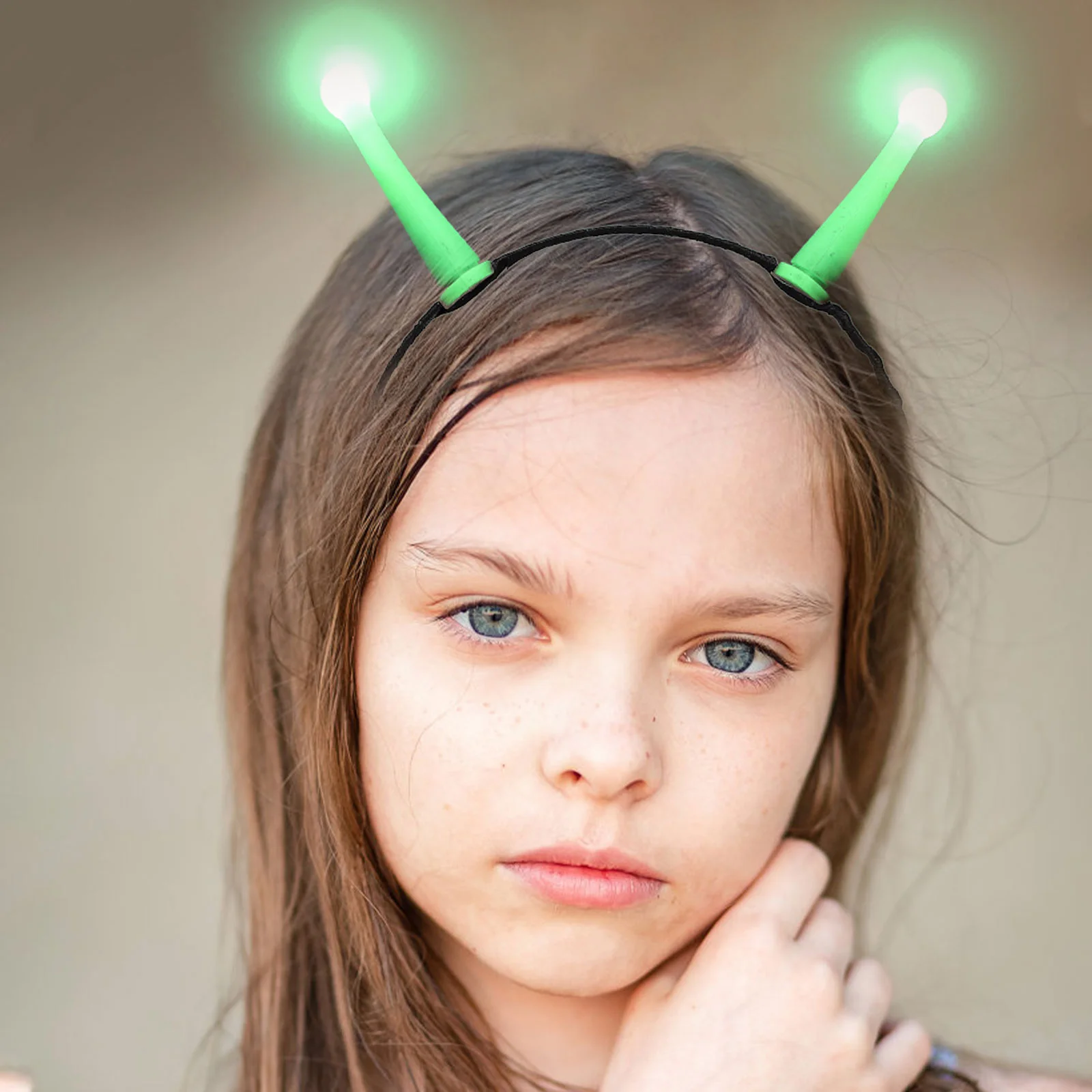 Повязка на голову с изображением инопланетянина для взрослых головной убор