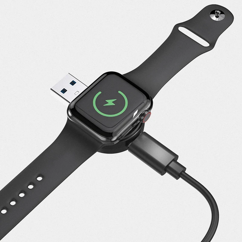 Портативное беспроводное зарядное устройство для Apple Watch USB Type-C
