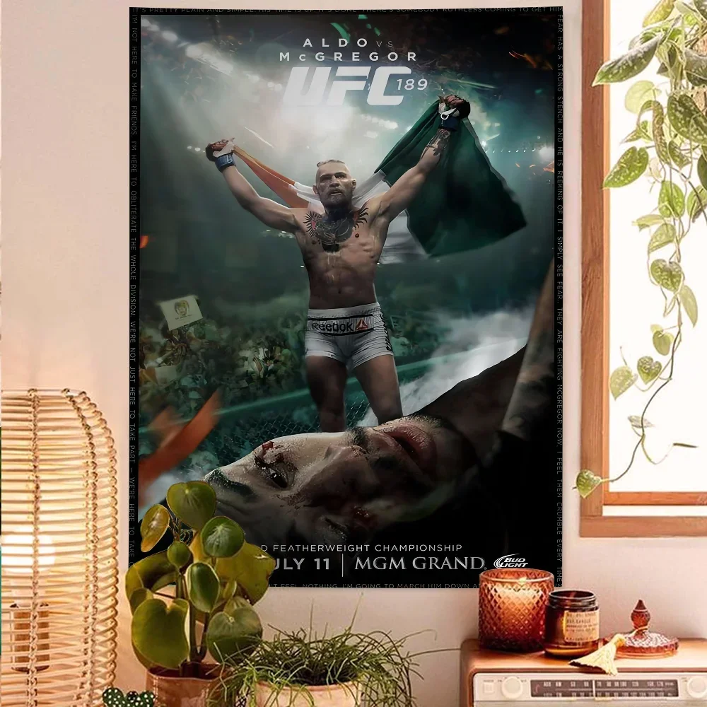 C-CONOR MCGREGOR Богемный Goblet Гобелен Настенный Хиппи Мандала Доступный Декор Полиэстер