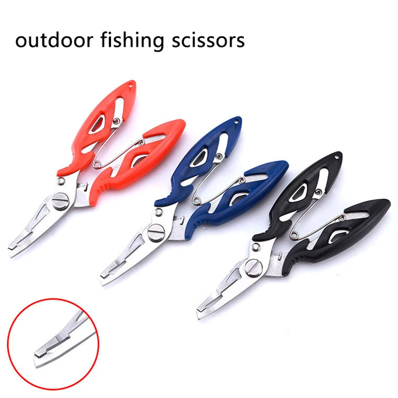 

Multifunction Fishing Tools Accessories for Goods Winter Tackle Pliers Vise Knitting Flies Scissors Braid Set Fish Tongs