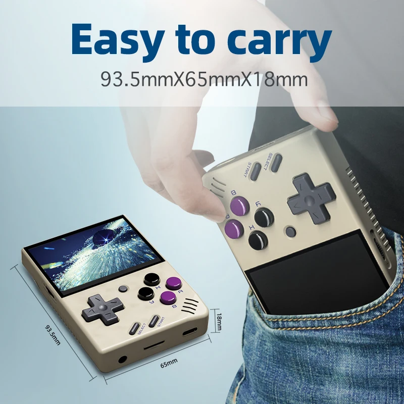 Мини-игровые приставки Miyoo 2 8 дюймовый IPS экран оса-экран |