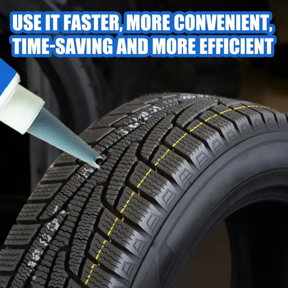 

30ml Tire Glue Super Power Rain-resistant Effective Repair Tire Strong Glue Sealants Car Wash Accessories