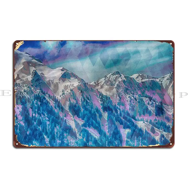 

Металлический знак гор пикс Настенная роспись Дизайн Таблички Настенная роспись печать оловянный знак плакат