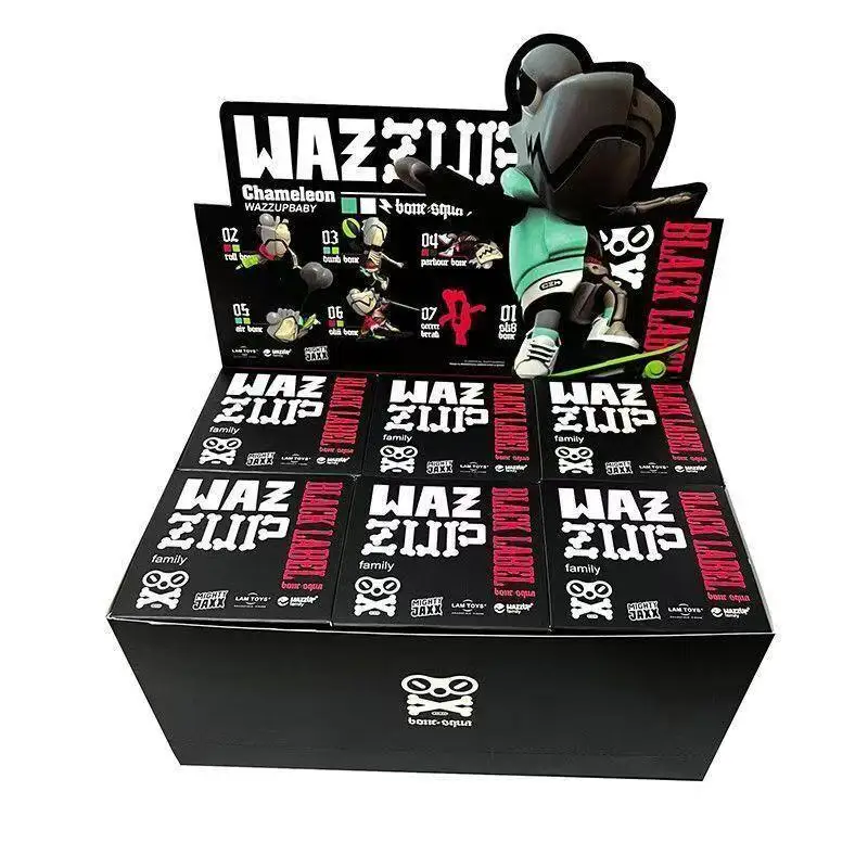 Оригинальная фигурка Mighty Jaxx Jason Wazzbone Squad 3-го поколения слепая коробка игровая