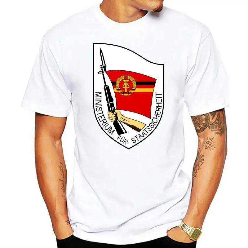 2022 Printed Men T Shirt Cotton Short Sleeve Stasi - DDR (Deutsche Demokratische Republik) T-Shirt Women tshirt