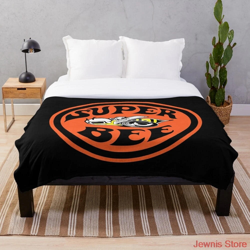 

Super Bee Throw Blanket Fleece for Beds Thick Quilt Fashion Bedspread Sherpa Throw Blanket Adults Kids