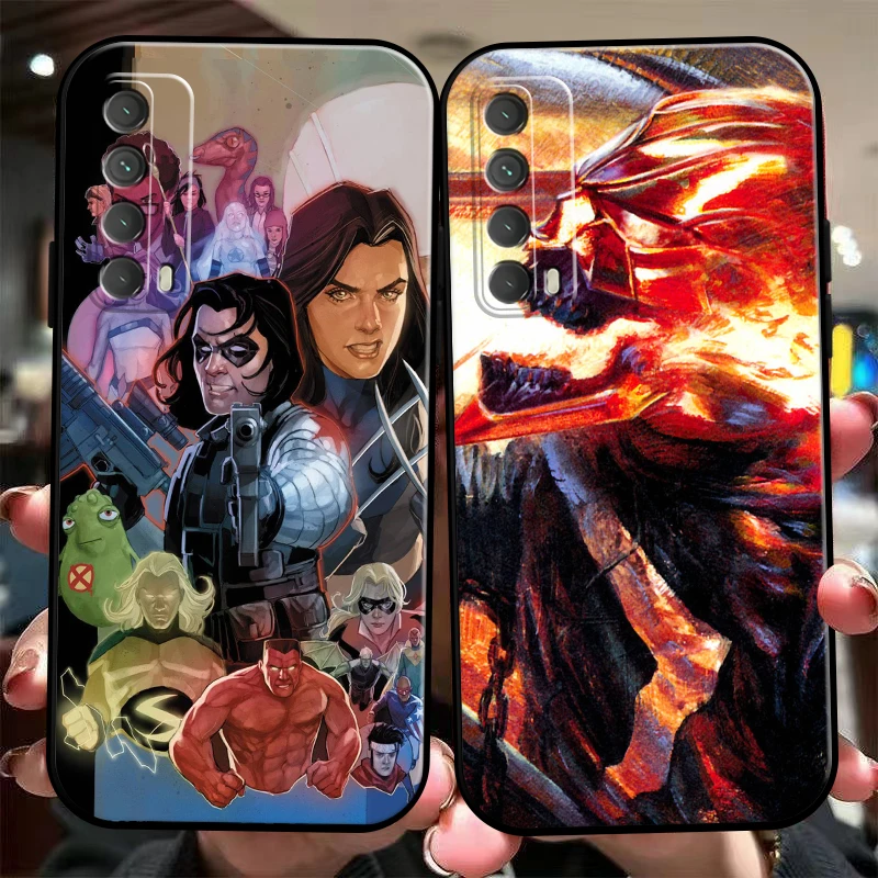 

Marvel Trendy People Phone Case For Huawei Honor 7A 7X 8 8X 8C 9 V9 9A 9X 9 Lite 9X Lite Funda Coque Silicone Cover