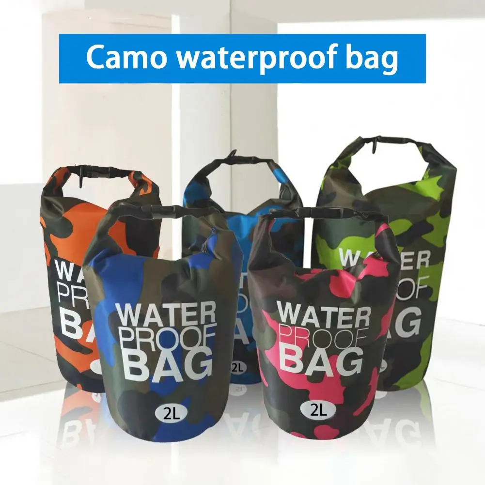 

2L Waterproof Swimming Bag Dry Sack Foldable Swimming Bag Fishing Boating Kayaking Storage Drifting Rafting Bag