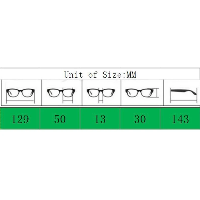 Осветите многофункциональные очки со светодиодной подсветкой для чтения