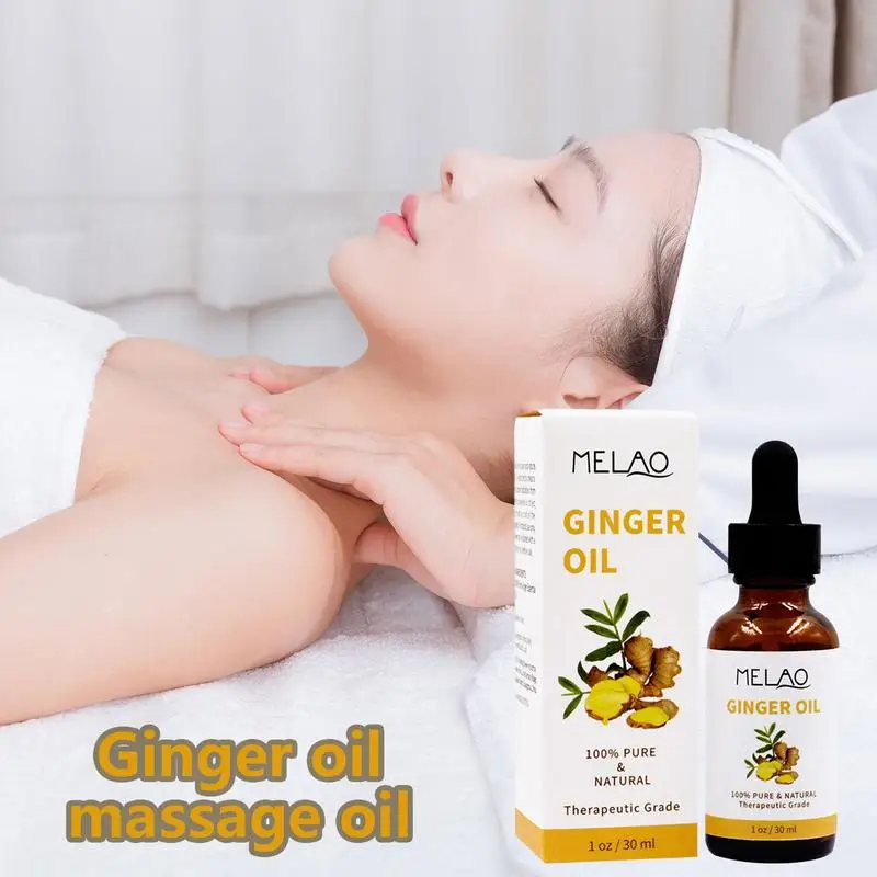 

Эфирное масло имбиря, натуральное имбирное масло для подтяжки кожи, терапевтическое спа-массажное масло для тела и шеи, плеч, снимает жесткость