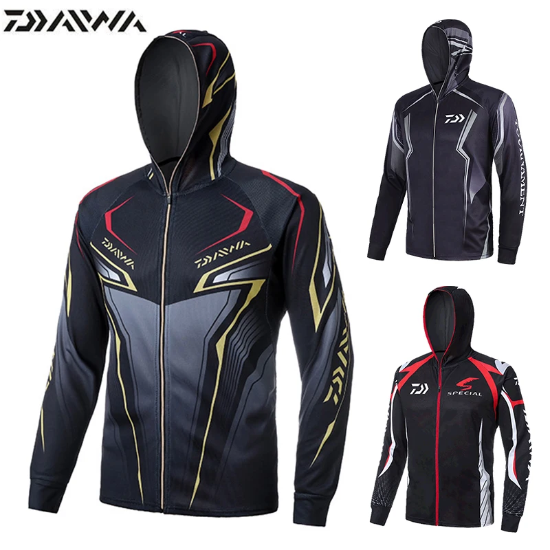 

NEW IN DAIWA Quick Drying Fishing Clothes Anti UV Fishing Clothing Outdoor Sport Wear Breathable Fishing Vest Fishing