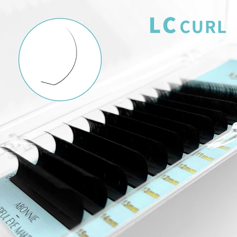 Классические накладные ресницы Abonnie L/LC/LD/LU/M, все размеры