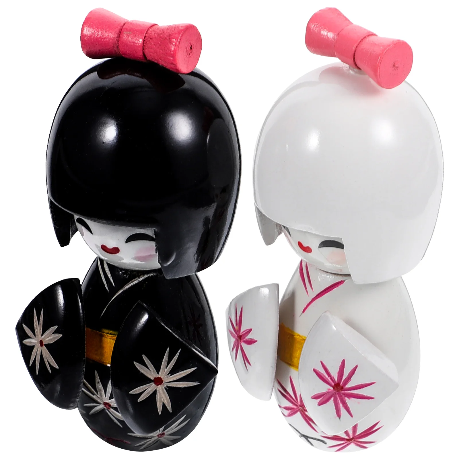 

Home Japanese Kimono Decor Dolls Wood New Year Desktop Artistic Decors Puppets