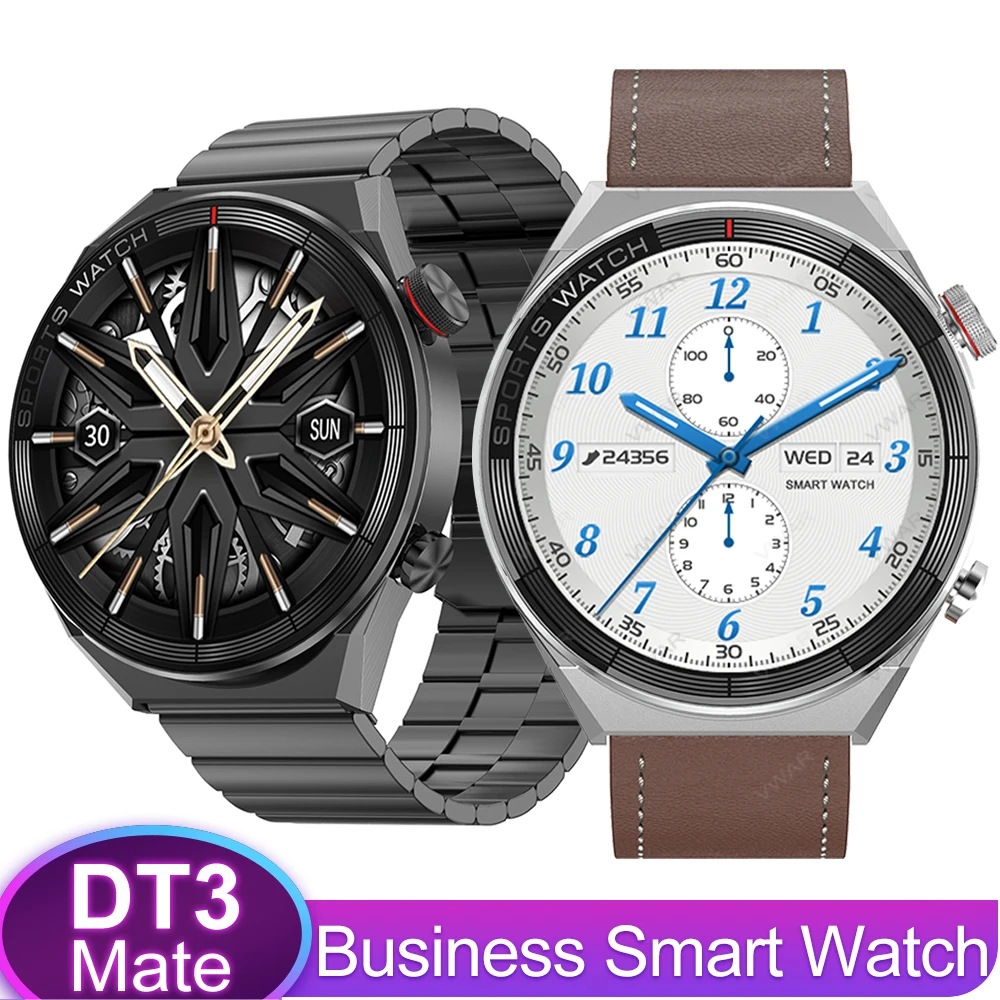

Смарт-часы DT3 Mate мужские с поддержкой Bluetooth и GPS-трекером, 1,5 дюйма