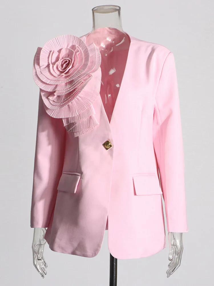 Женский блейзер ZMEENNA ZM63 летний однотонный элегантный с тремя цветами и одной