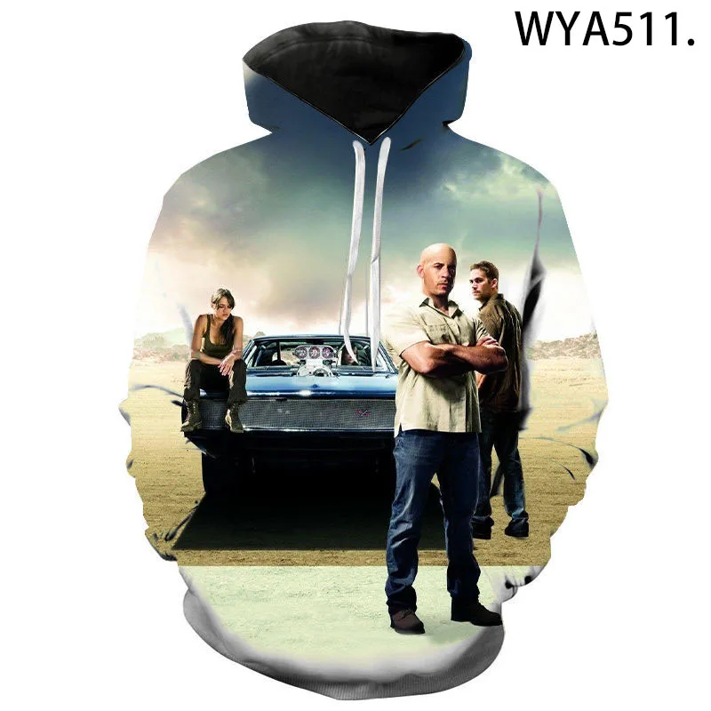 

Fast & Furious 3D Hoodies Men Women Children Cool Sweatshirts Fashion Pullover Boy Girl Hoody Streetwear Tops