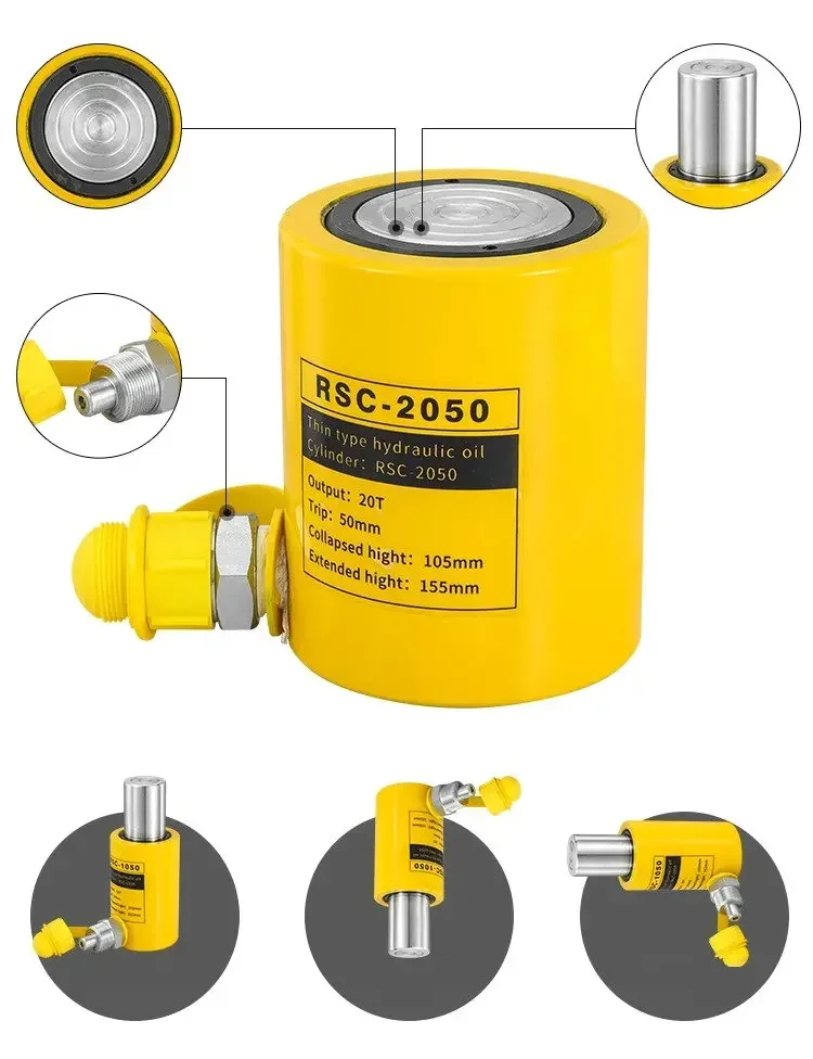 FPY-5/10/20T Ультратонкий портативный гидравлический подъемный домкрат Отдельный