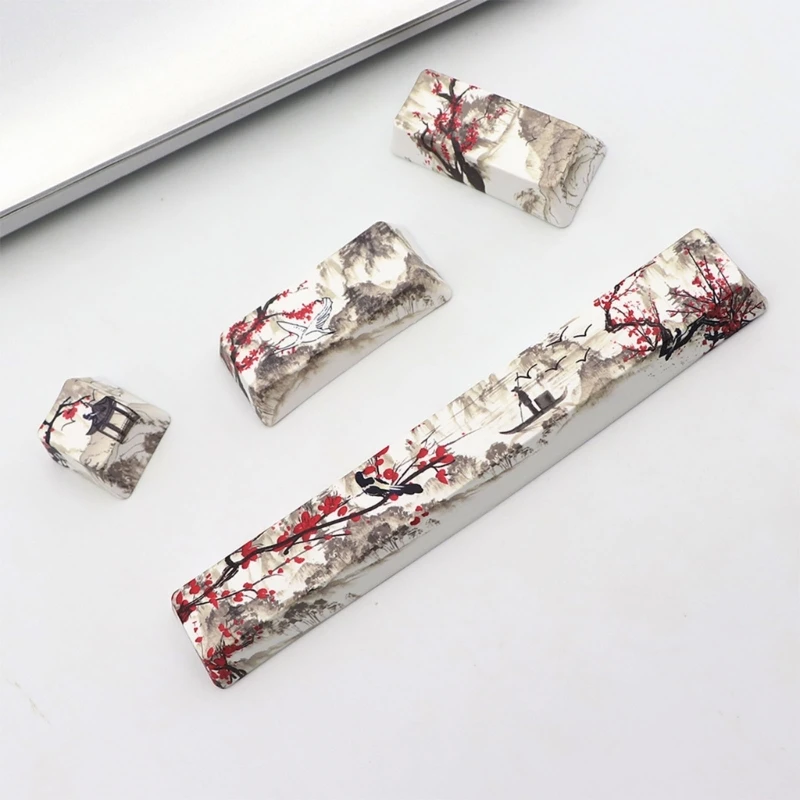 Колпачки для клавиш Dye-Sub механических переключателей Enter Space Keycap 4 шт