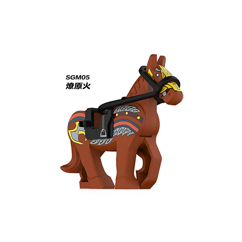 2022 г. креативный город средневековая Военная романтика модель военной лошади