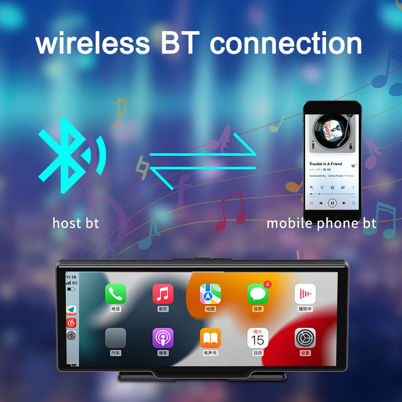 Фото Видеорегистратор HGDO 4K с камерой заднего вида и поддержкой Wi-Fi №3