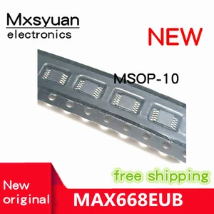 10PCS~50PCS/LOT MAX668EUB MAX668EUB+T 668EUB MSOP10 New original