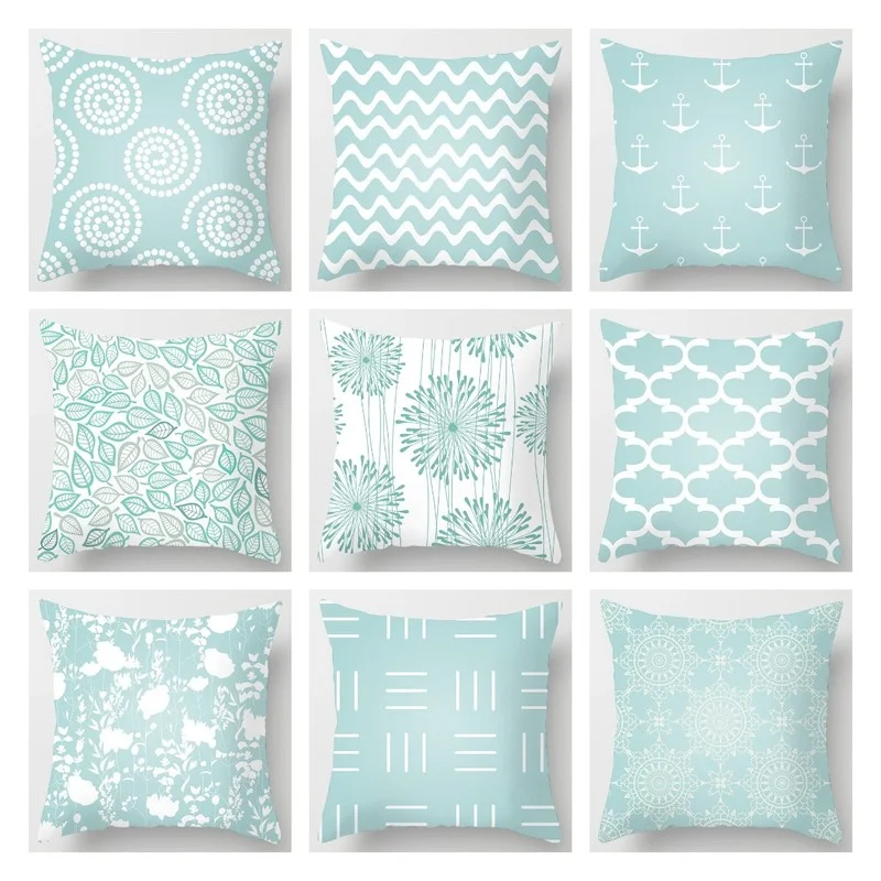 

Geometric Pillow Cover Home Sofa Cushion Cover Throw Pillow Case 45X45cm Pillowcase Home Decorative Throw Pillow Case Car Seat