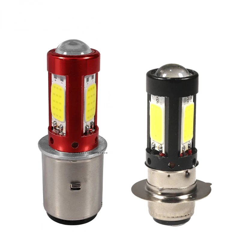 

1Pcs H6 H6M P15D BA20D PX15D LED Motorcycle Headlight 2000LM Hi/Lo Beam Moto Motorbike Scooter Headlamp 12-30V