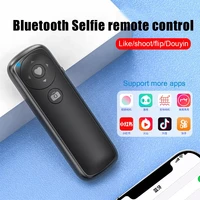 wireless remote controller mini bluetooth compatible shutter release button photograph live broadcast self timer for ios android