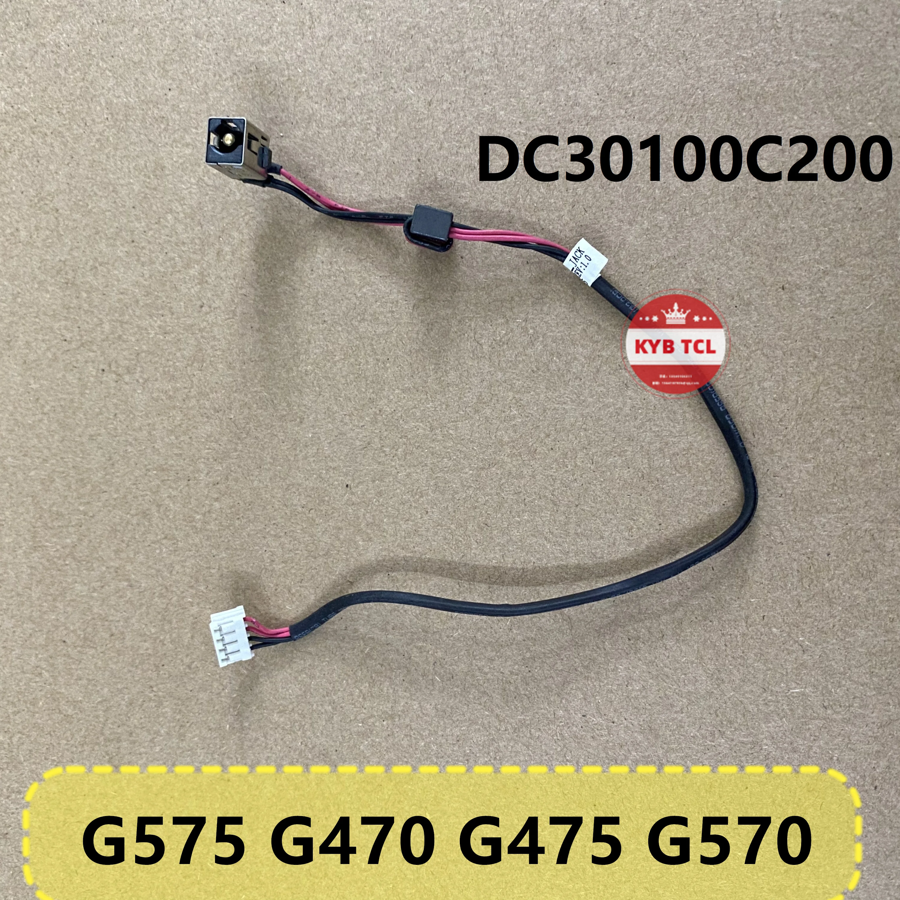 

Оригинальный ноутбук DC IN Power Jack Cable Ноутбук Lenovo IdeaPad G575 G470 G475 G570 DC30100C200 DC30100C100