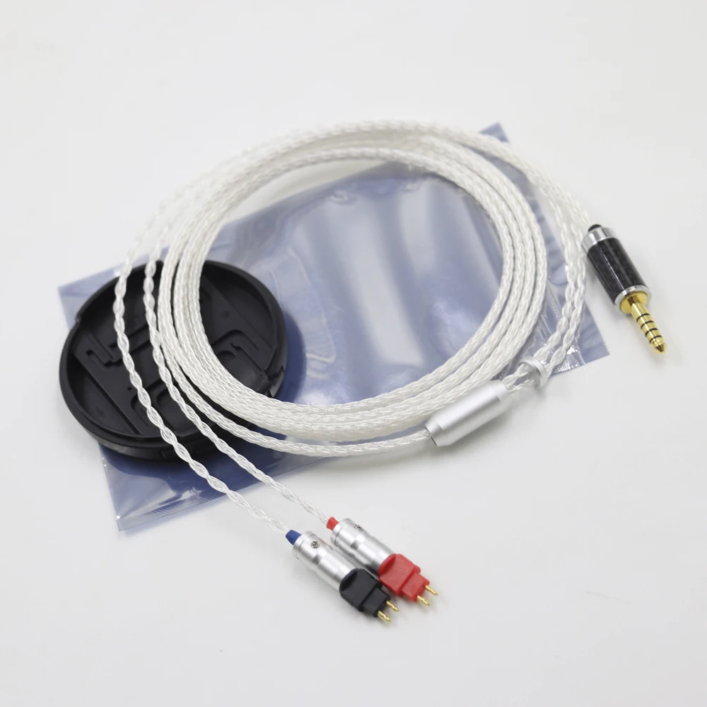 Монокристально-серебристый кабель для наушников SENNHEISER HD580 HD600 HD650 HD660S