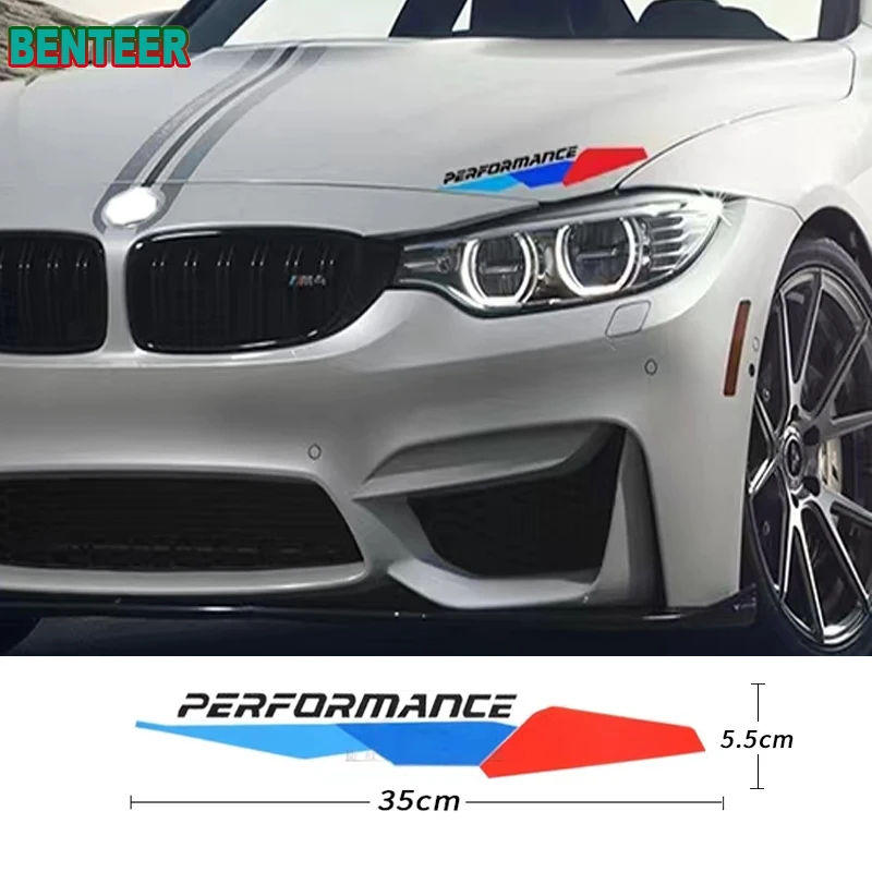 

1pc Performance Car head sticker For All Bmw M E30 E34 E36 E39 E46 E60 E87 E90 E83 F10 F20 F30 G20 X3 X4 X5 X6 X7