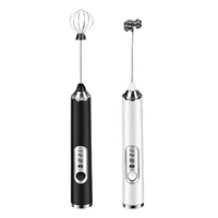 2 in 1 milk frother coffee foam maker whisk blender drinks usb rechargeable whisk beater with egg separator for cappuccino latte