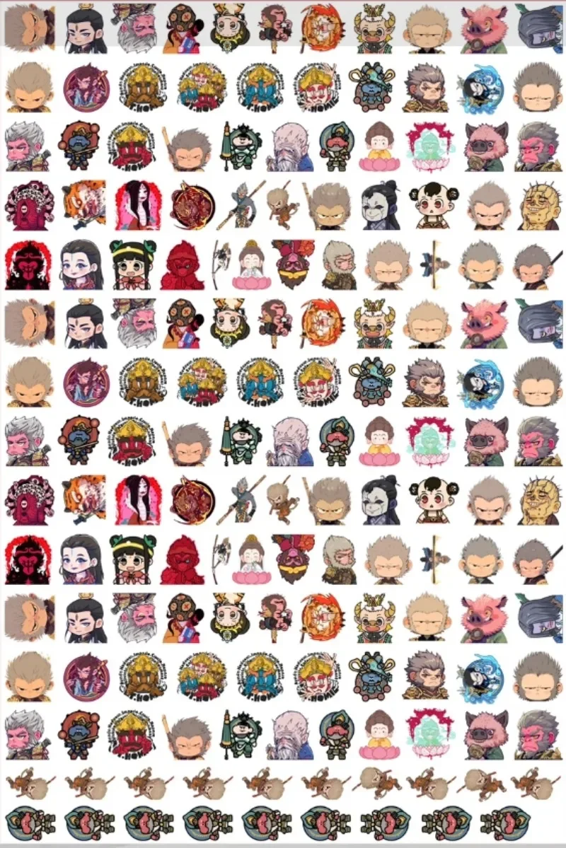 Популярный черный миф Wukong мультяшное аниме модель Jin Gu Bang старая обезьяна