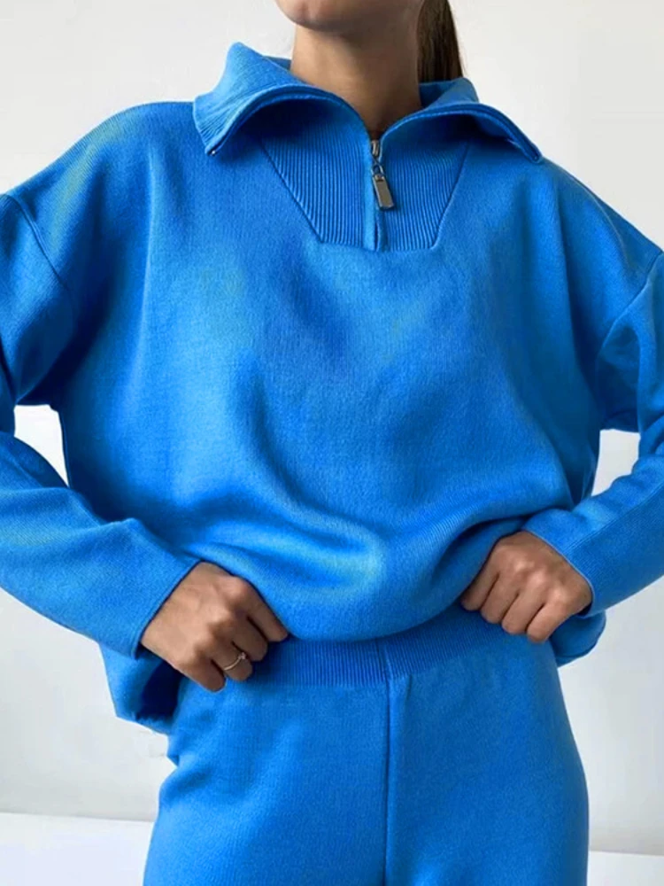 

Knitted Jumper Sweater Turtleneck Striped Pullover Long Sleeve Tops Zip Up Knitwear Oversized Long Sweaters for Women 2023