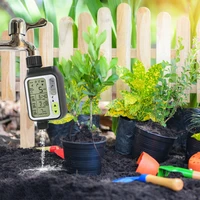 automatic water timer sprinkler timer with rain sensorchild lockauto manual watering modeip65 waterproof garden lawn hose
