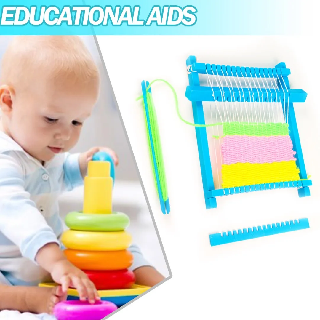 Рисунок 3 - Пластиковый ткацкий станок «сделай сам»