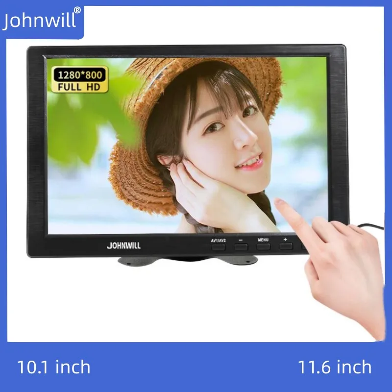 Игровой ноутбук 10,1 дюйма 1280X800 с сенсорным экраном HDMI-совместимый VGA AV BNC Встроенные динамики подходит для ПК PS4 PS5 переключатель мини-ПК