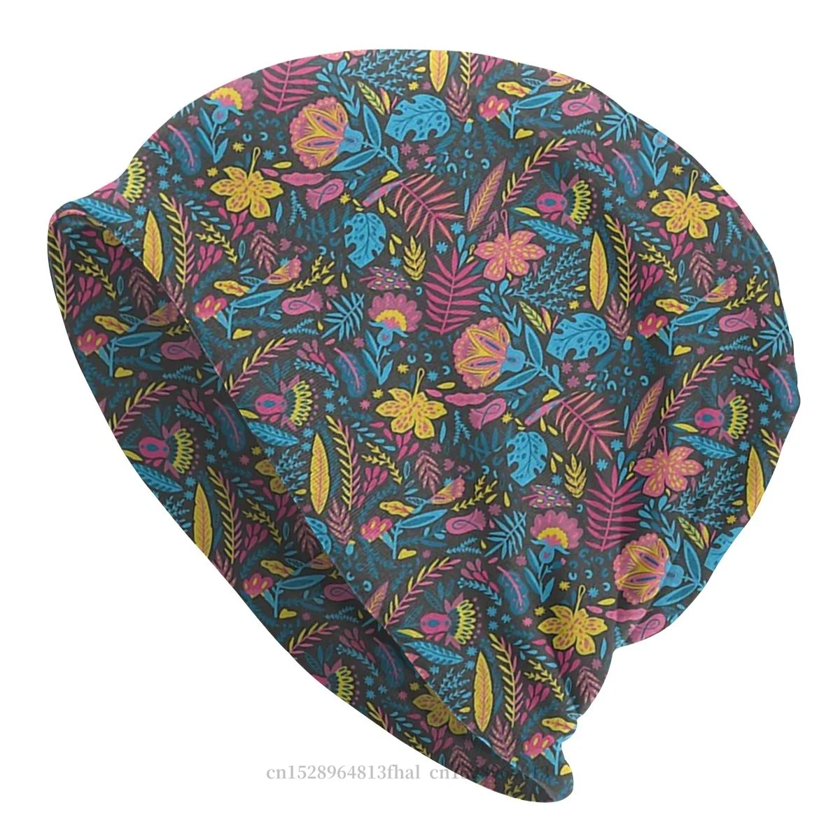 

Hat Flowers Dot Autumn Spring Beanie Caps For Men Women Australian Aboriginal Art Skullies Beanies Ski Caps Cotton Bonnet Hats