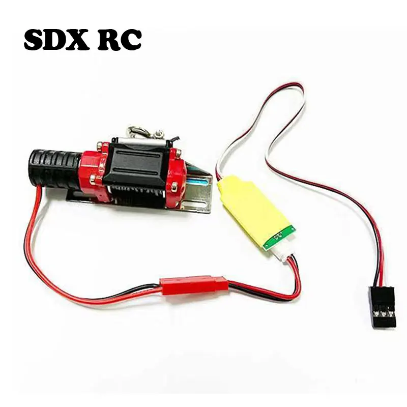 

Winch and Remote Controller Receiver Cable for 1/10 TRX-4 Defender SCX10 D90 90046 Universal RC Crawler Car Parts Accessories