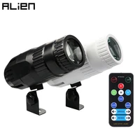 alien 15w rgbw led pinspot beam spotlights light dj disco party holiday dance bar xmas stage lighting effect with remote control