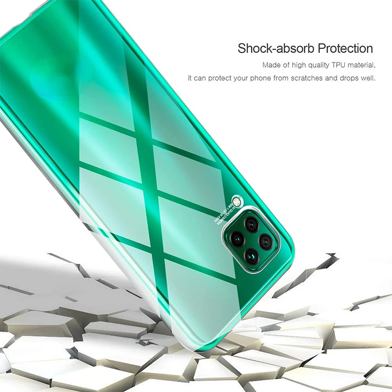 

Free shipping for Huawei P Smart 2019 P10 P20 Pro P30 P40 Lite E Mate 10 20 Lite Y7p Y5 Y6 2019 Y7 2019 Soft Silicone Cover Doub