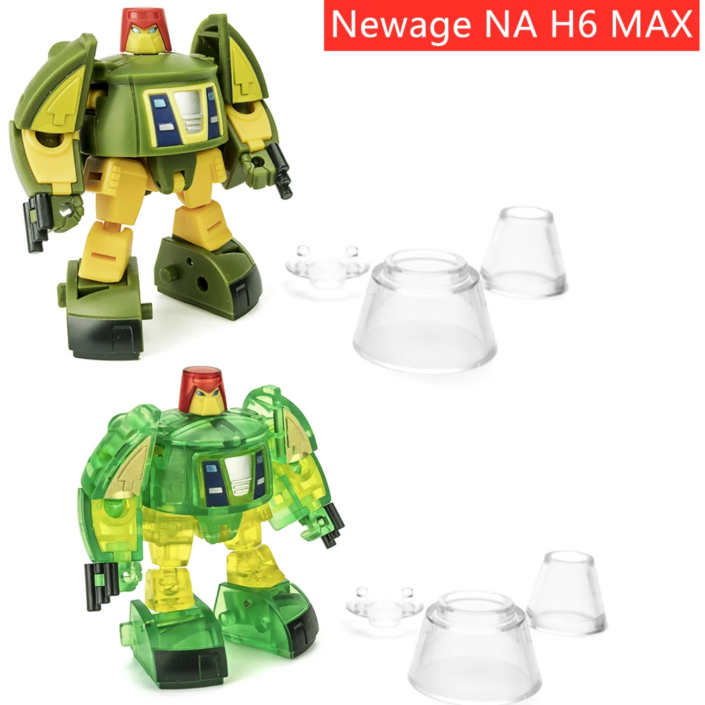 

В наличии, экшн-фигурка НЛО-трансформера NEWAGE NA H6 MAX маленького масштаба, игрушки-роботы с коробкой