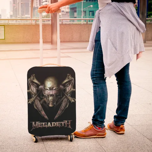 Чехол для чемодана 3D Megadeth 3