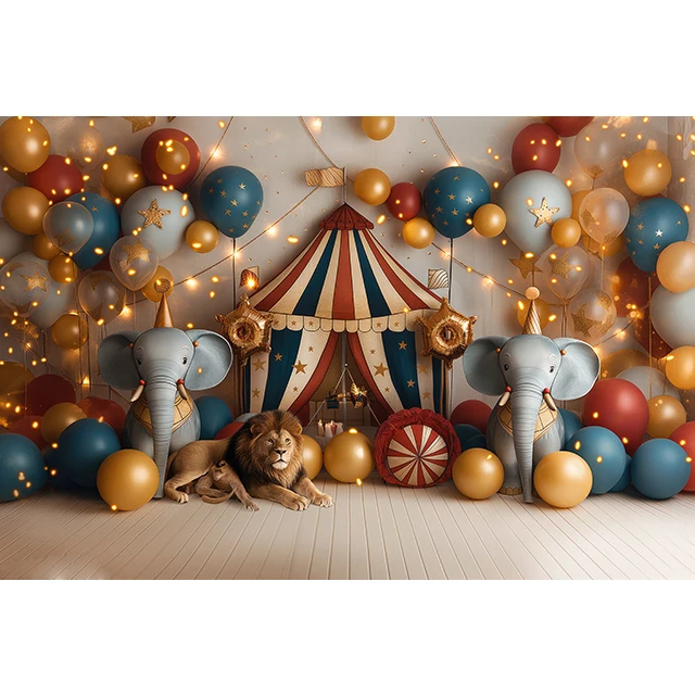 

Фон для фотосъемки Цирковой карнавал Andralyn