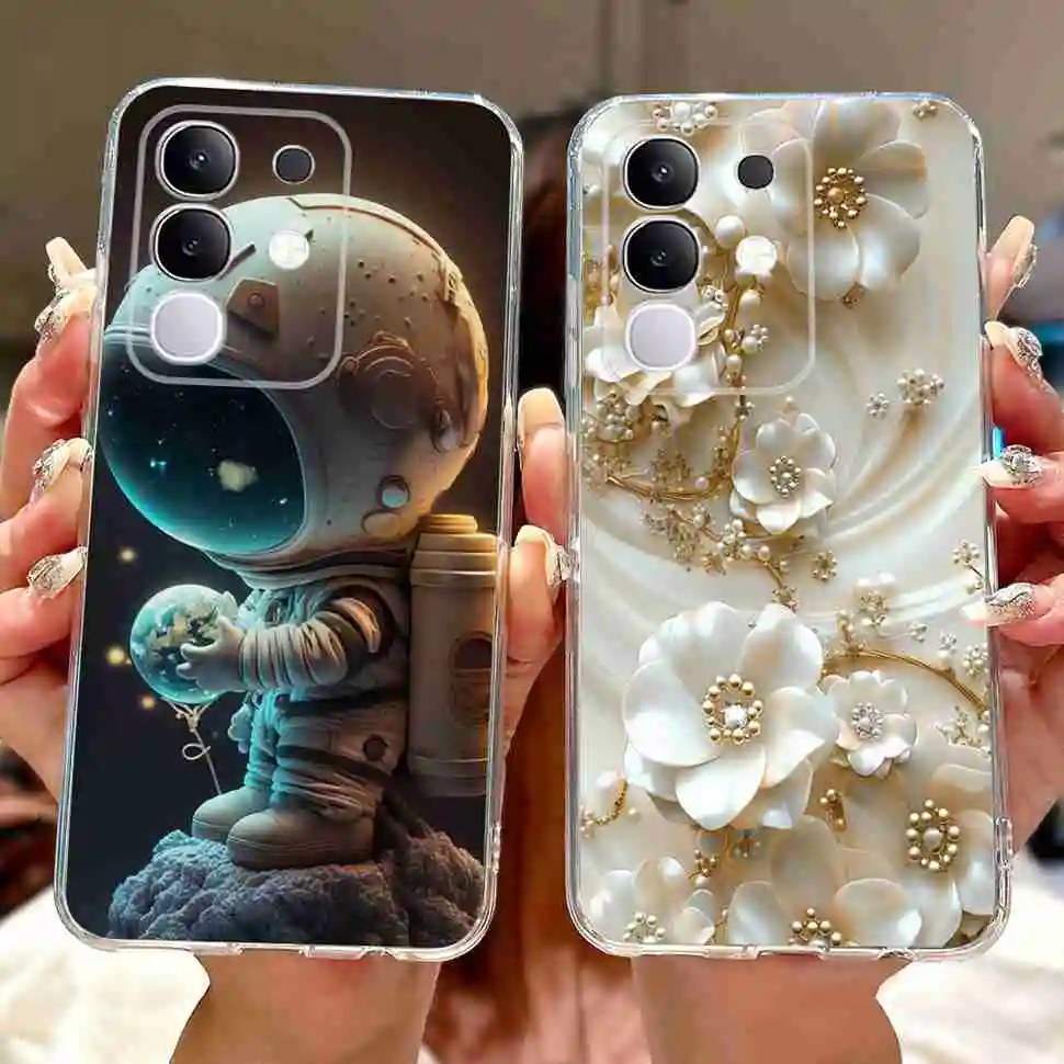 Чехол для Vivo Y29 4G Cute Dargon Cartoon Fundas 6 68 дюйма силиконовый мягкий чехол Y 29 VivoY29 бампер