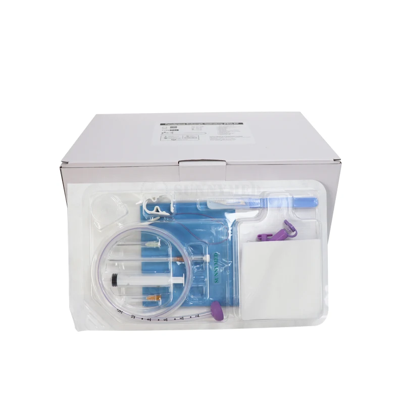 

SY-L147 Gastrostomy feeding tube Percutaneous Endoscopic Gastrostomy Kit PEG Kit