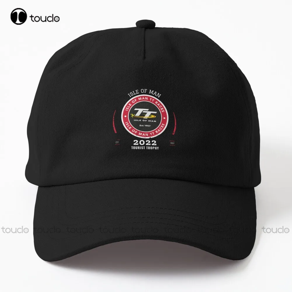

Isle Of Man Tt 2022 Motorcycle Race - For The Thrill Of Your Life Dad Hat Captains Hat Street Skateboard Sun Hats Adjustable Art
